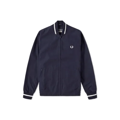 FRED PERRY Куртки и Пальто Мужской Морской Синий