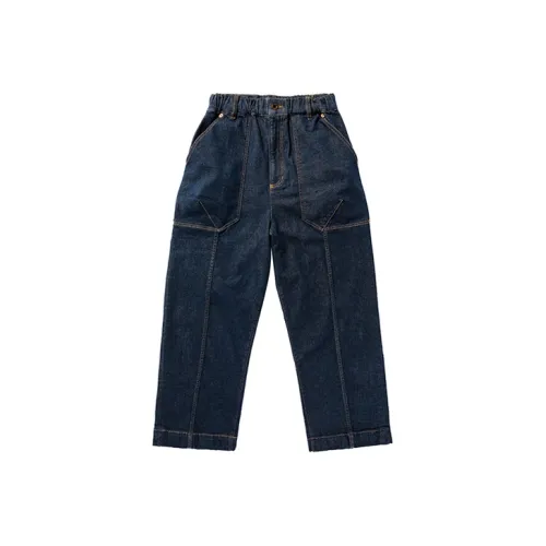 Prth Promethean Прямой крой Брюки Джинсы Унисекс Синий