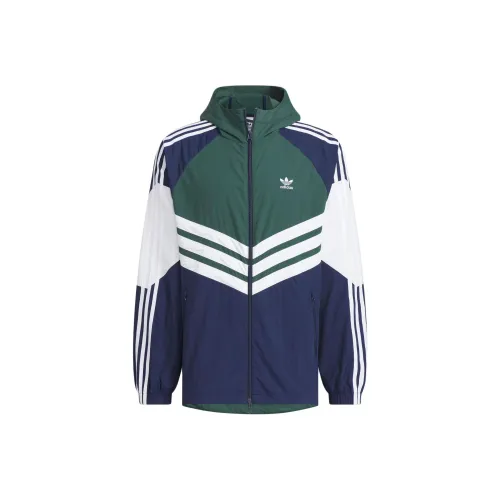 Adidas Originals ADC Ветровка Мужская Белая Зеленая