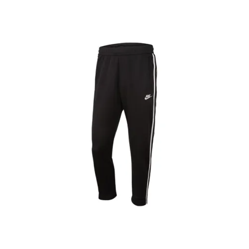 Nike Вязаные тренировочные штаны мужские черные