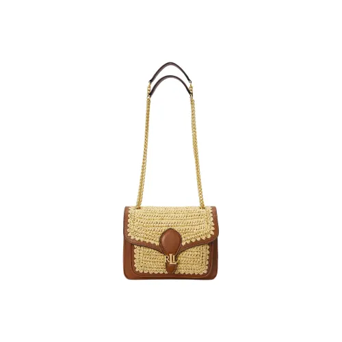 LAUREN RALPH LAUREN Бумага Сумка через плечо Женская Коричневая