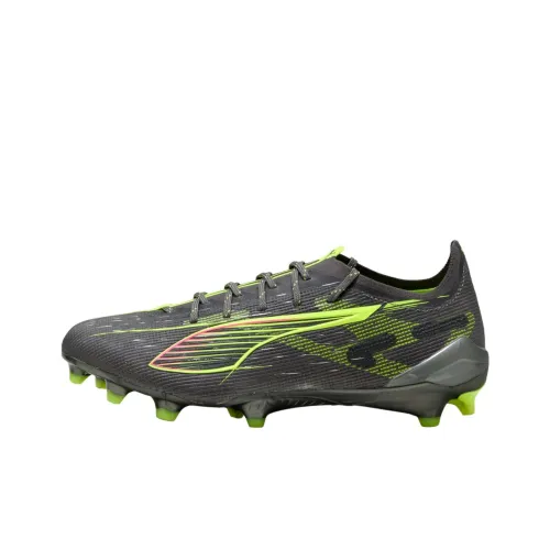 PUMA ULTRA 5 ULTIMATE FG Твердый грунт Футбольные бутсы Унисекс Черный Желтый