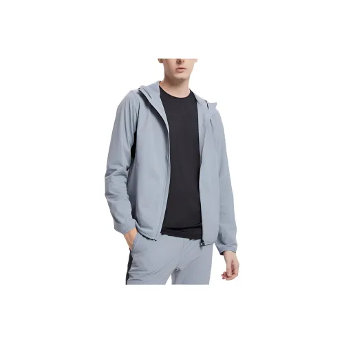 Calvin Klein Куртки и Пальто Мужской 450 Светло-Серый