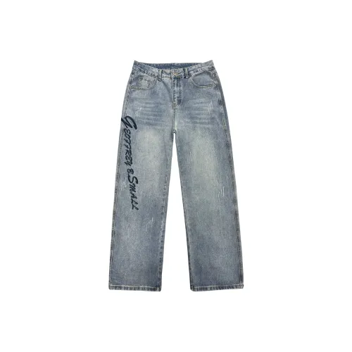 Michael Rock Blue Unisex Jeans Майкл Рок Синие Унисекс Джинсы