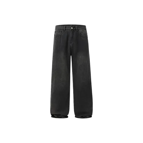 APUNCHLINEWORKSHOP Джинсы Мужские Черные