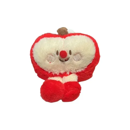 JIUJI Милый Озорной Кукла Red Apple Плюшевая Подвеска 5 см Высота
