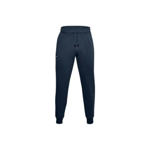 Under Armour Rival Преппи Синий Мужские Вязаные Тренировочные Штаны
