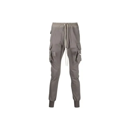 RICK OWENS Gray Мужские Карго Брюки