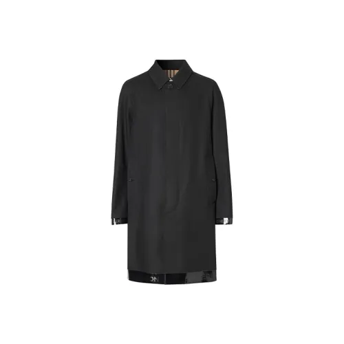 Burberry Тренчкот Мужской Черный