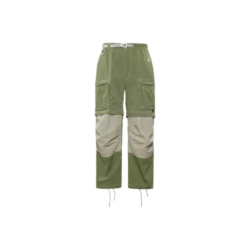 Nike ACG Medium Olive Green Men's Cargo Pants Найк ACG Средне-оливковые зеленые мужские карго-брюки