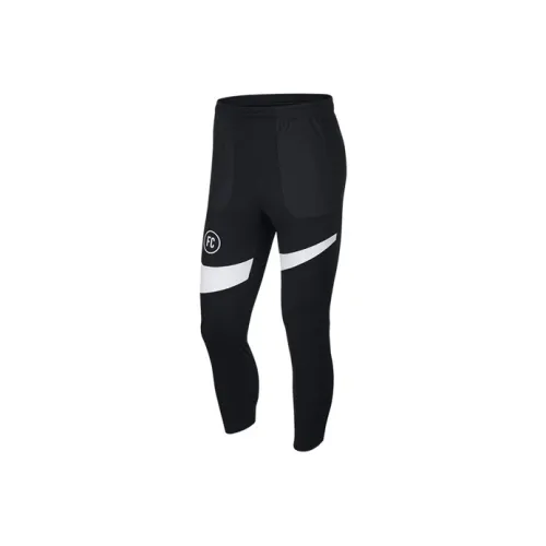 Nike Вязаные тренировочные штаны мужские черные