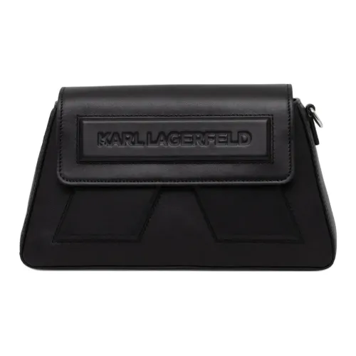 Karl Lagerfeld ПУ (полиуретан) Сумка через плечо Женская Черная