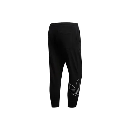 Adidas Originals Черные Мужские Вязаные Спортивные Штаны