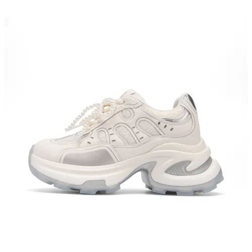 KODI Slip-resistant и устойчивые к истиранию покрытие Низкий топ Женские кроссовки с подошвой напоминающей носки