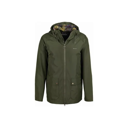 BARBOUR С капюшоном DOMUS Куртка Куртки Пальто Мужской Зеленый