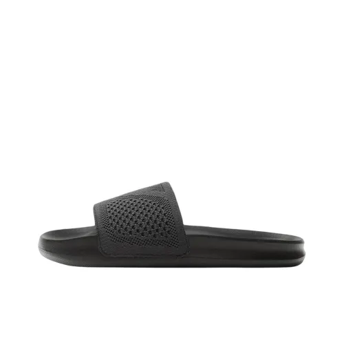 ZARA Slip-resistant Slippers Men's Black ZARA Противоскользящие слипоны Мужские Черные