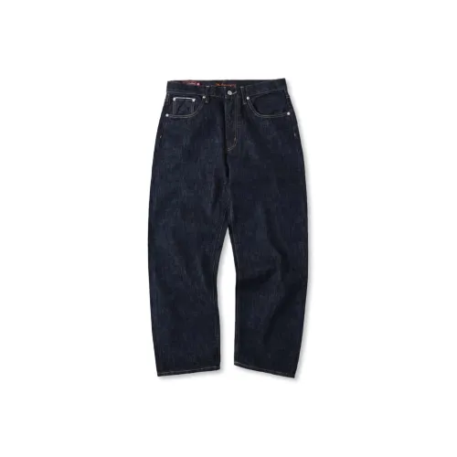 TEKABLU Джинсы Мужские Оригинальные Синие