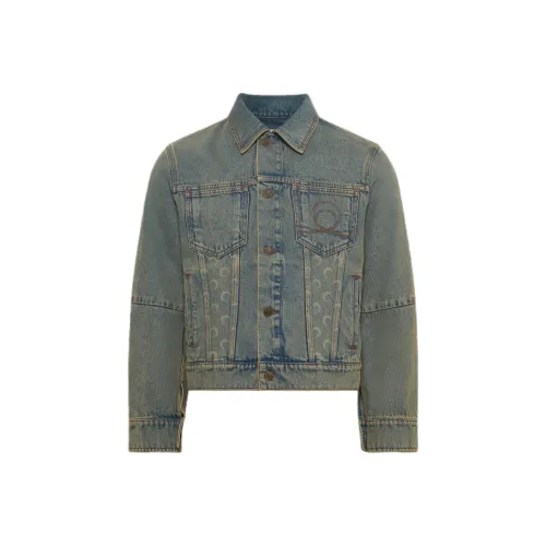 Marine Serre FW24 Куртки и Пальто Мужской Светлый Бежевый