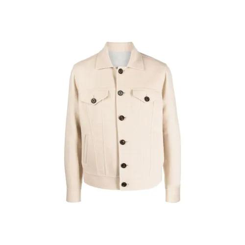 Eleventy FIRSTCLASS Made IN Italy Куртки Пальто Мужской Песочно-бежевый