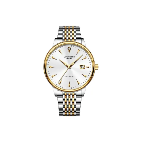 LONGINES Автоматический Механический Механизм Мужские Механические Часы 42 мм Серебряный