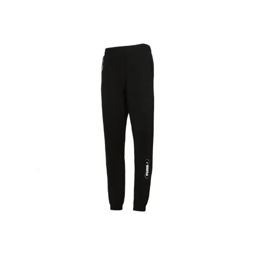 PUMA Черные Мужские Вязаные Спортивные Штаны