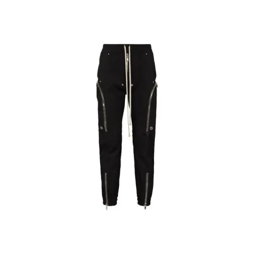 RICK OWENS совместный бренд Черные Мужские Карго Брюки