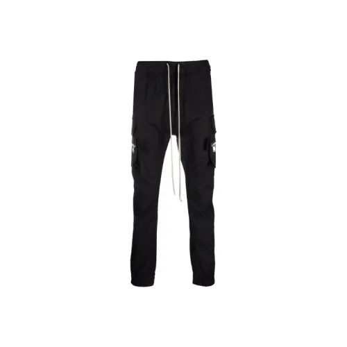 RICK OWENS совместный бренд Черные Мужские Карго Брюки