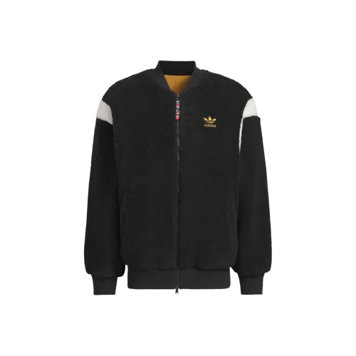 Adidas Originals x FEIFEI RUAN CO-BRANDED MODEL FEIFEI RUAN CO-BRANDED MODEL Co Branded Модель Куртки Пальто Унисекс Черный