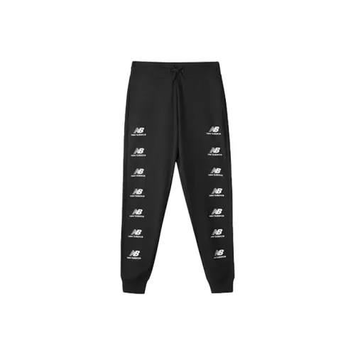 New Balance совместный бренд Черные мужские вязаные тренировочные штаны