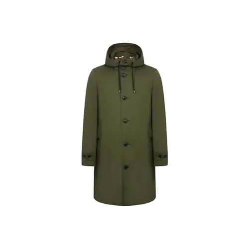 Burberry Тренчкот Мужской Армейский Зеленый