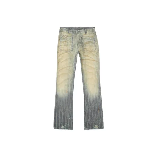 DIESEL Blue Men's Jeans DIESEL Синий Мужской Джинсы