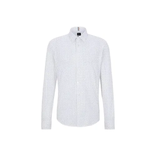 Hugo Boss Белые Мужские Рубашки