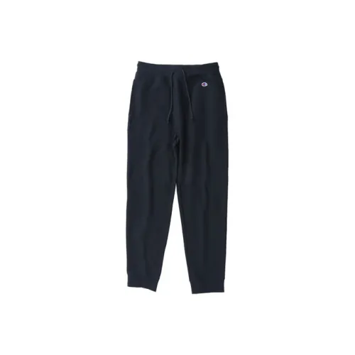 Champion Штаны с манжетами Повседневные брюки Японская версия Унисекс Темно-синий