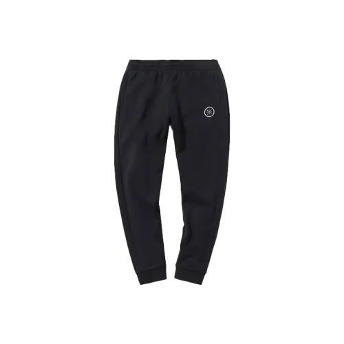 LINING Вязаные тренировочные брюки мужские черные