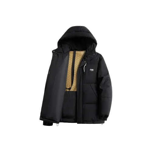 JEEP Черный Мужской Пуховик