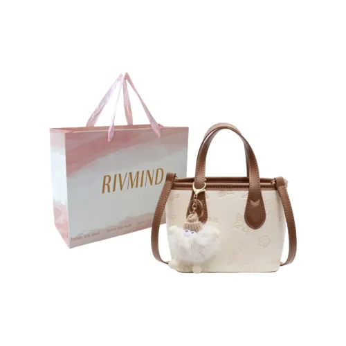 RIVMIND ПУ (полиуретан) Ручная сумка Сумка через плечо Стандартная Женская Экрю Черный Розовый Коричневый