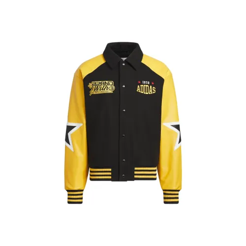 Adidas Originals Куртка Унисекс Черный Мягкий Желтый