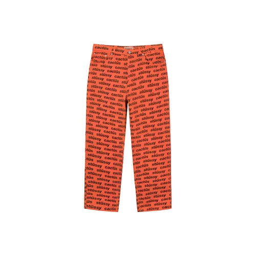 Stussy x CPFM Orange Unisex Jeans