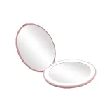 Работает на батарейках, LED, розовый, 10x линзы [Детали увеличения, без маскировки недостатков]