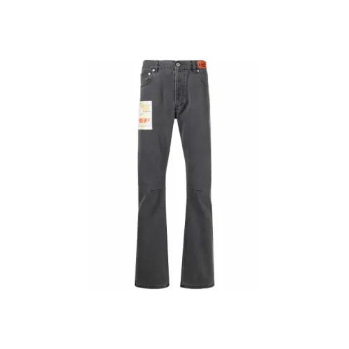 HERON PRESTON Gray Men's Jeans HERON PRESTON Серый Мужские Джинсы