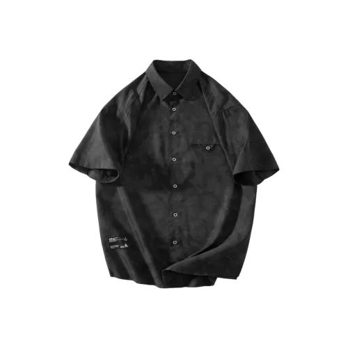 Xiyue Черные Мужские Рубашки