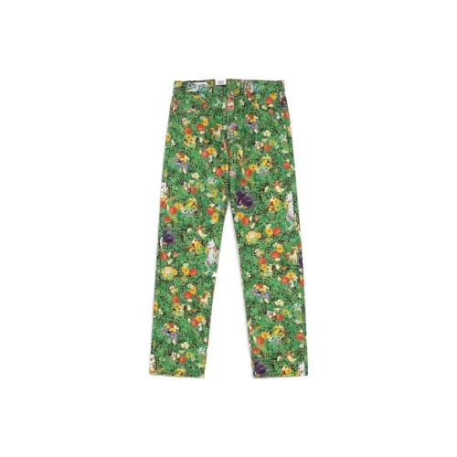 Levis Зеленые Мужские Джинсы