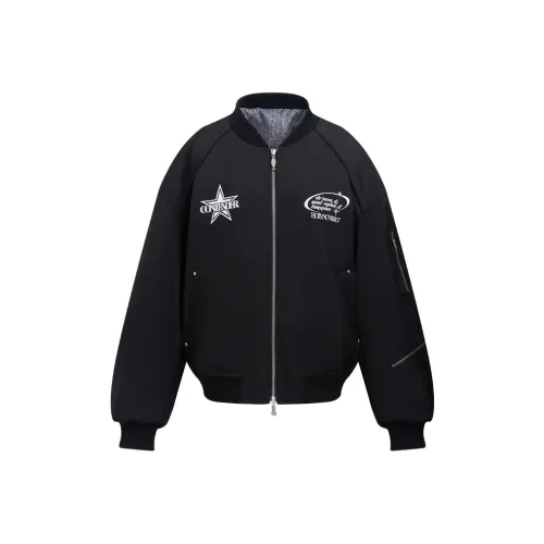 H5LY NO7 Куртки Пальто Унисекс Ромб Черный