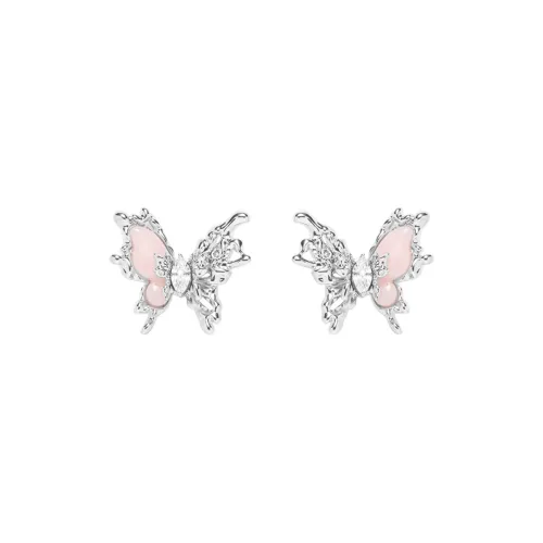 KING OF BLING Сплав Смола Серьги с цирконием Женские