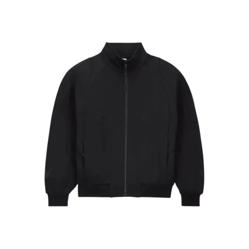 Nike x Off Белый FW23 Куртки и Пальто Азиатская версия Унисекс Черный