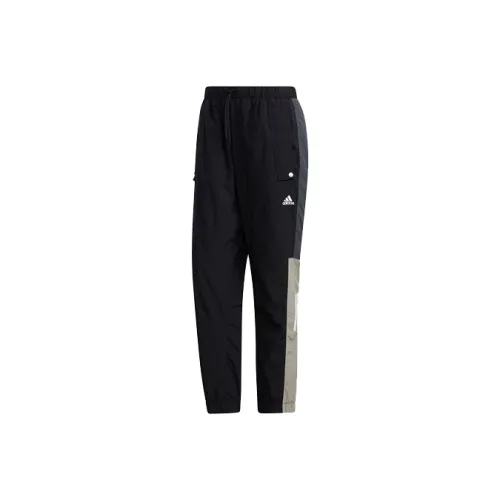 Adidas Вязаные Тренировочные Штаны Мужские Черные