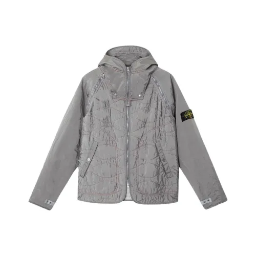 STONE ISLAND Snake Year Limited Collection Серый Унисекс Куртки