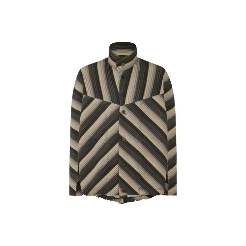 Homme Plissé Issey Miyake FW24 Куртки и Пальто Мужской Черный