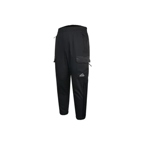 Adidas Мужские Карго Брюки Черные