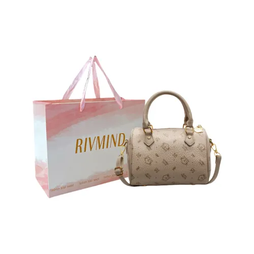 RIVMIND ПУ (полиуретан) Сумка Женская Белая Розовая Черная Кофейная